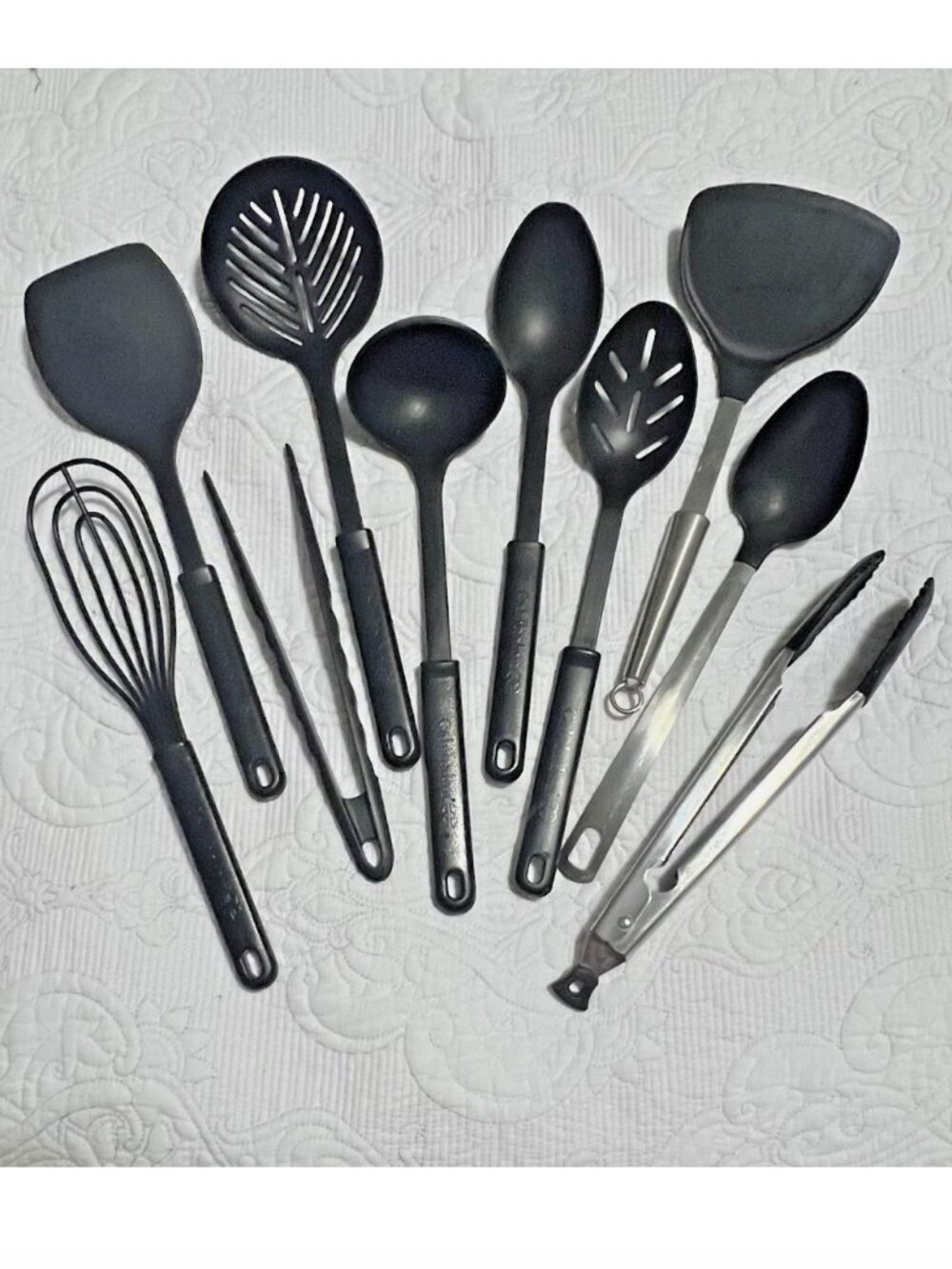 10-Pc Premium Kitchen Utensil Set Calphalon, Oneida and Farberware